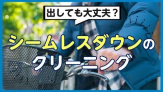 シームレスダウンのクリーニングにおすすめの業者